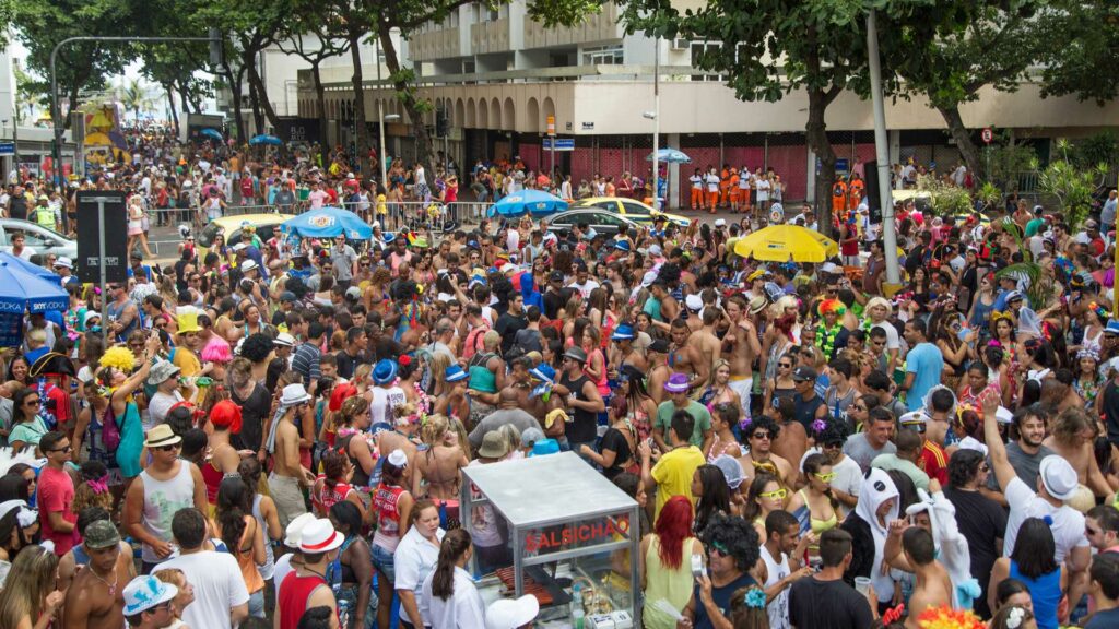 Le tourisme pendant le carnaval de Rio